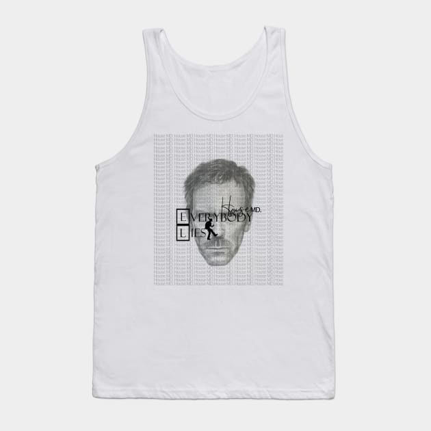 Dr House (House MD.) Tank Top by FunnyBearCl